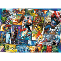 Trefl Wood Craft - Marvel Comic Universe (1000pcs) (Wooden Jigsaw Puzzle)