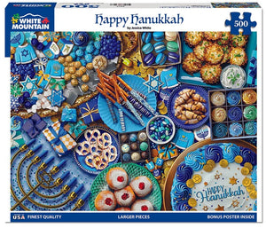 Happy Hanukkah, Jessica White (500pcs)