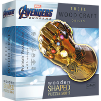 Trefl Wood Craft - Marvel Infinity Gauntlet (500 + 5 pcs) (puzzle en bois en bois)