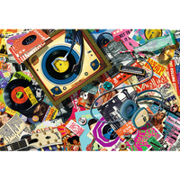 Trefl Wood Craft - In The World of Music (501pcs) (Wooden Jigsaw Puzzle)