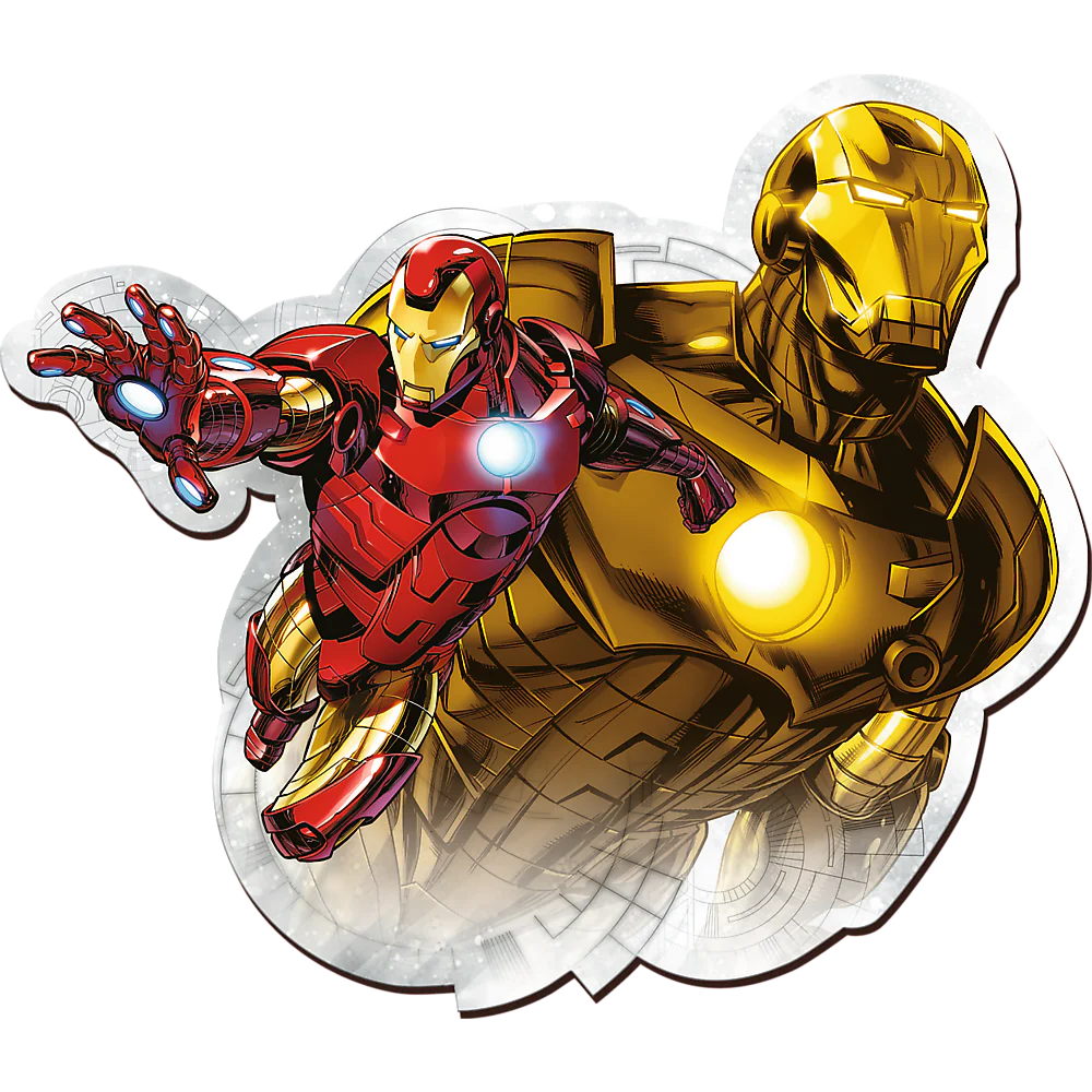 Trefl Wood Craft - Marvel - Brave Iron Man (160pcs) (Wooden Jigsaw Puzzle)