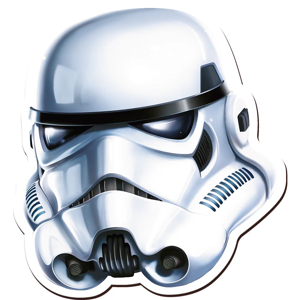 DMG Trefl Wood Craft - Star Wars Storm Trooper Helmet (160pcs) (Wooden Jigsaw Puzzle) (DAMAGED BOX)