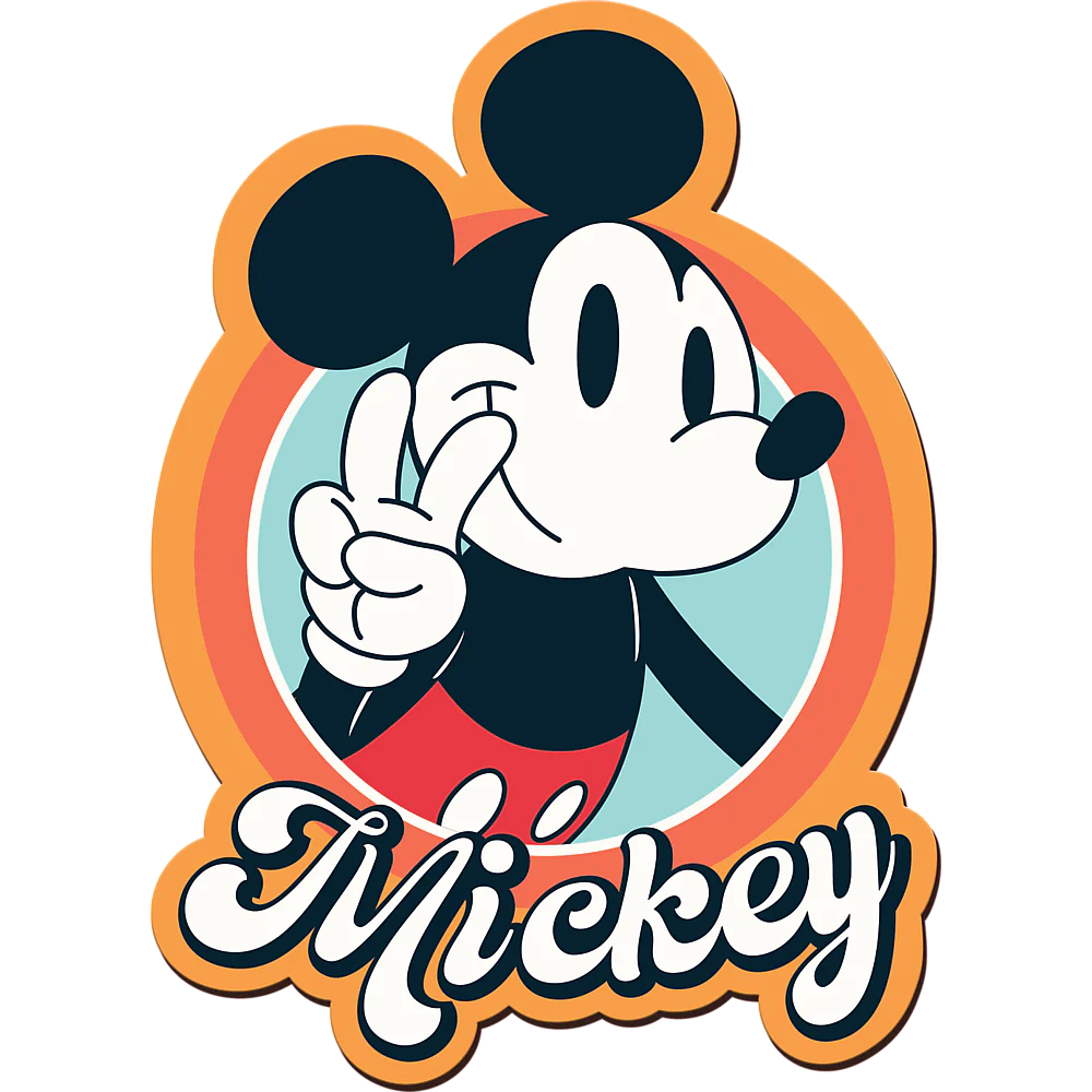 Wood Craft - Disney Mickey Mouse (160pcs) (Wooden Shaped)