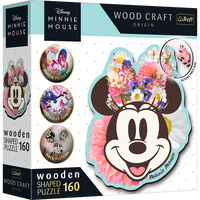Wood Craft - Disney's Stylish Minnie Mouse (160pcs) (en forme en bois)