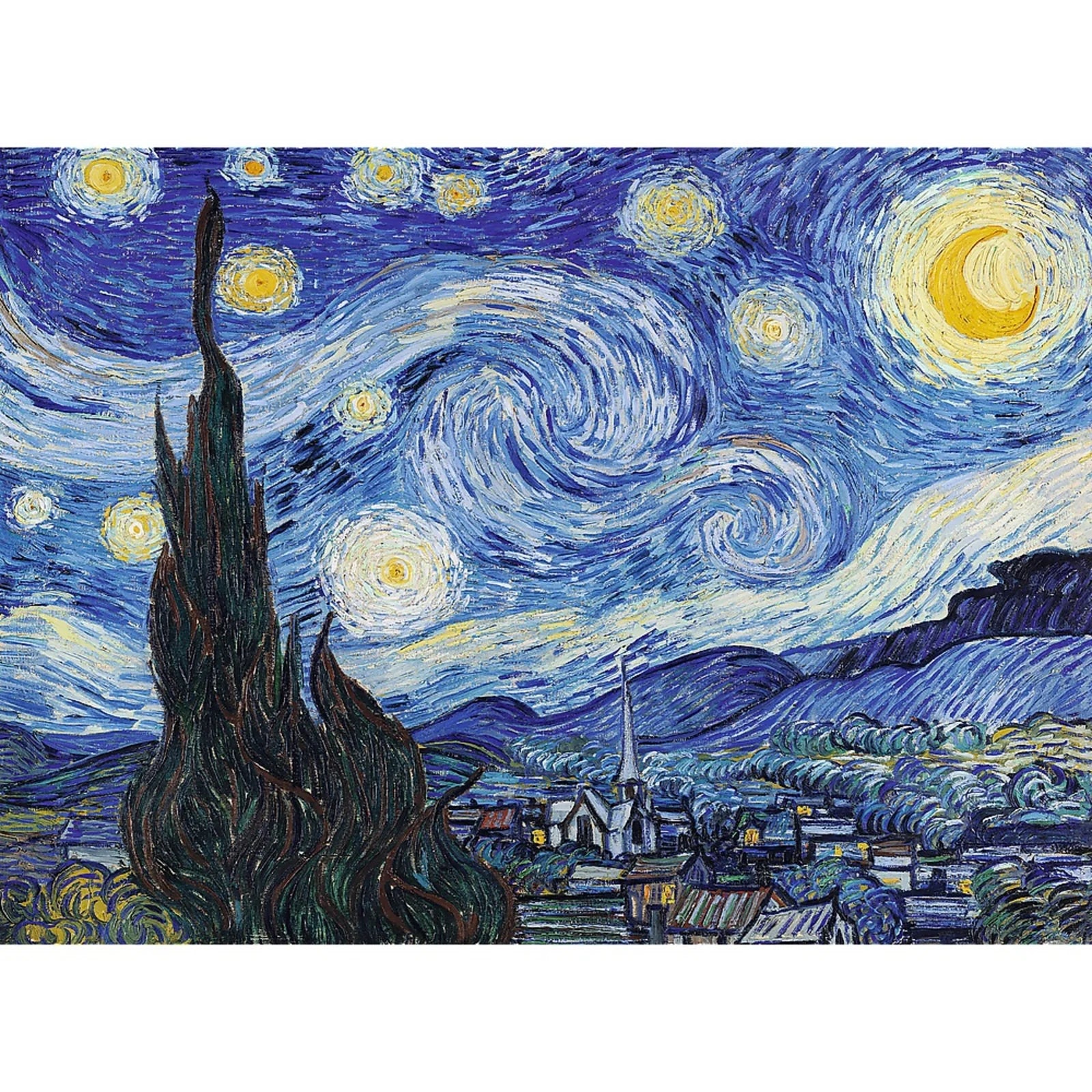 Trefl Wood Craft - The Starry Night, Vincent Van Gogh (200pcs) (Wooden Jigsaw Puzzle)