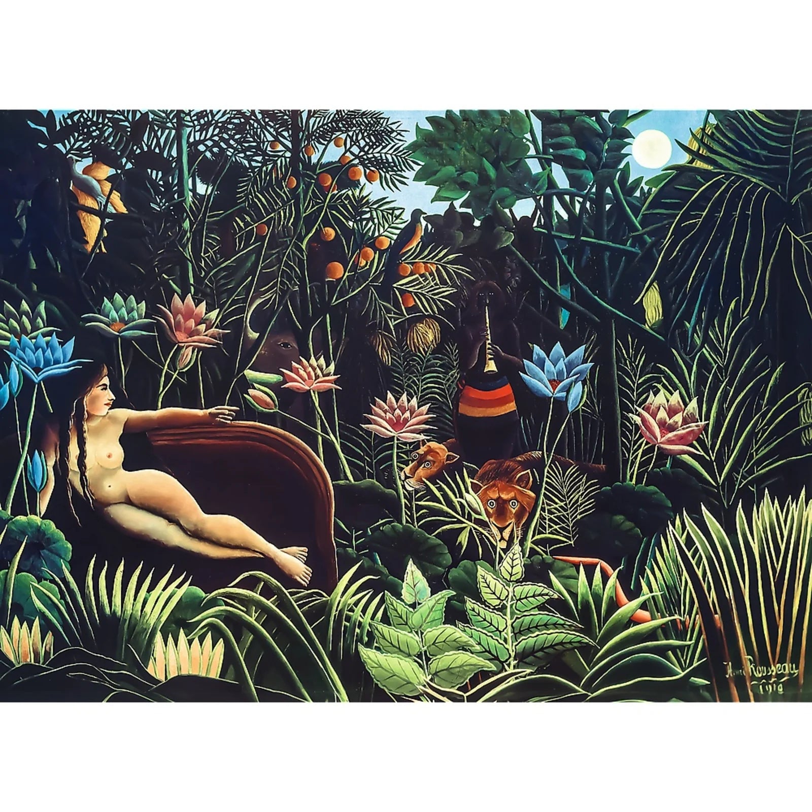 Trefl Wood Craft - The Dream, Henri Rousseau (200pcs) (Wooden Jigsaw Puzzle)
