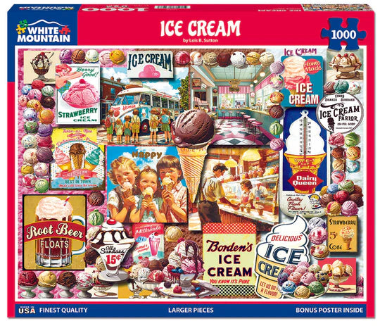 Ice Cream, Lois B Sutton (1000pcs)