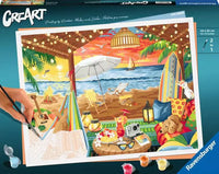 Ravensburger Creart - Cazy Cabana (peinture par numéro)
