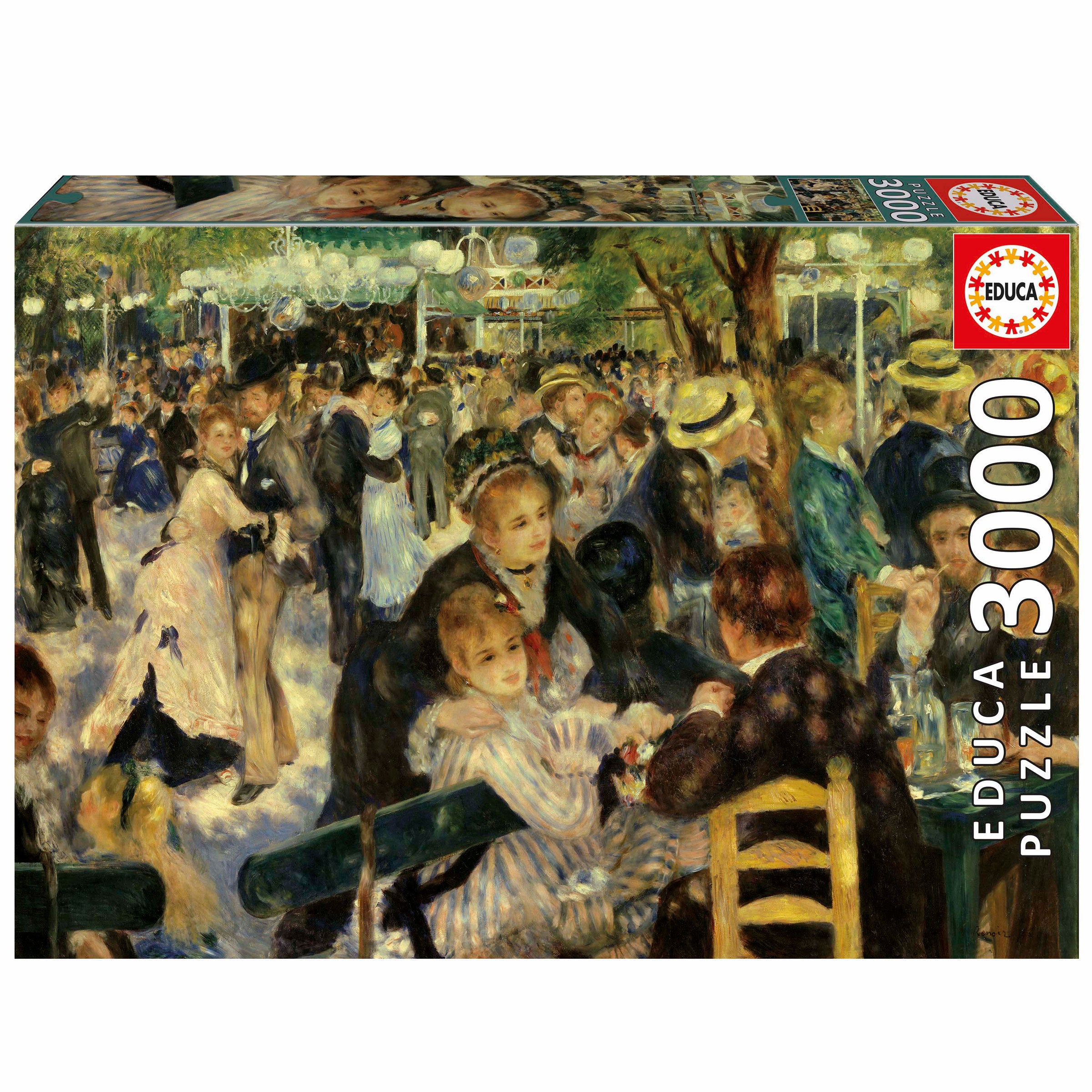 Dance at Le Moulin de la Galette, Renoir (3000pcs)