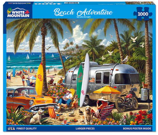 Beach Adventure, John Enright (1000pcs)
