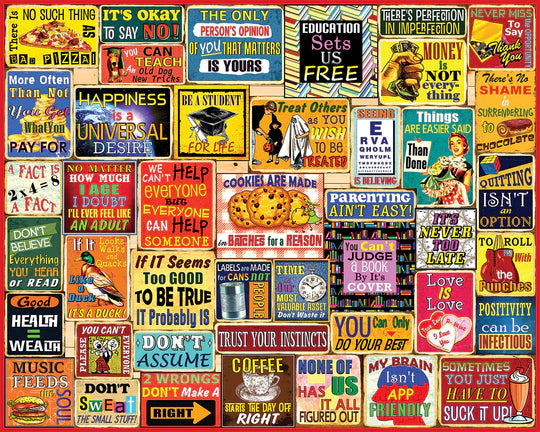 PFG Things I Have Learned, Steve Cameron (1000pcs) (Usage/Used - PUZZLES FOR GOOD)