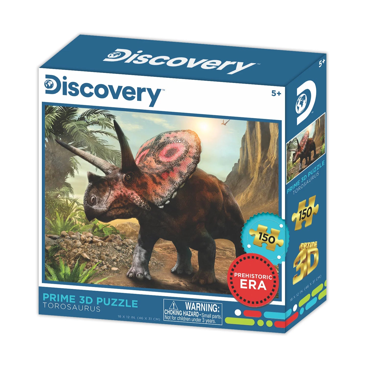 Discovery - Torosaurus (3D Puzzle) (150pcs)