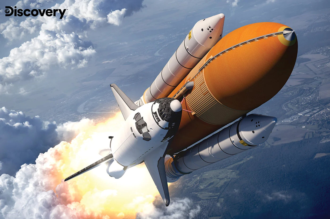 Discovery - Rocket (3D Puzzle) (150pcs)