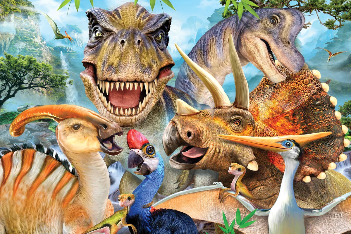 Dinosaur Selfie, Howard Robinson (3D Puzzle) (150pcs)