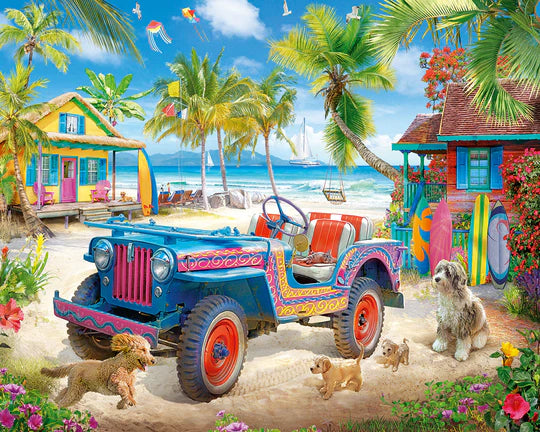 Évasion à la plage, Angelo Bonito (1000 pièces)