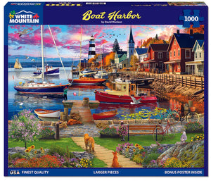Port de plaisance, David Maclean (1000 pièces)