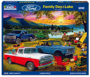 Journée en famille au lac, DS Valori (1000 pièces)
