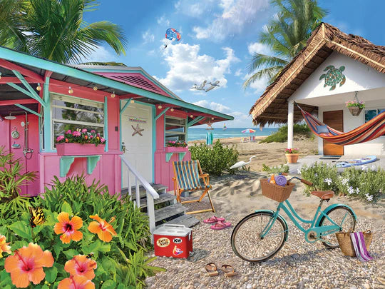 Cabanes de plage, Bob Giordano (500 pièces)