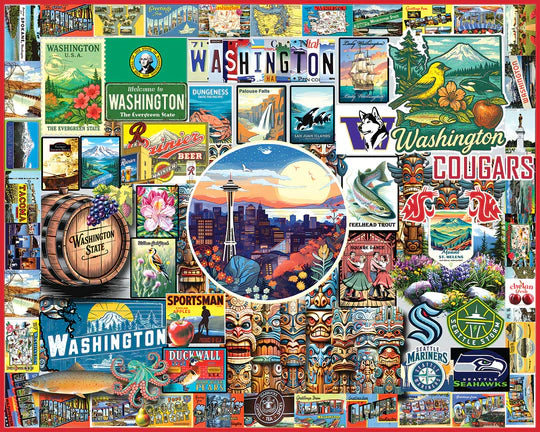 I Love Washington, Lois B Sutton (1000pcs)