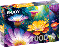 Fleurs sous la pluie (1000pcs)