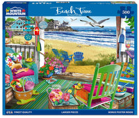 Beach Time, Tracey Flickinger (500pcs)