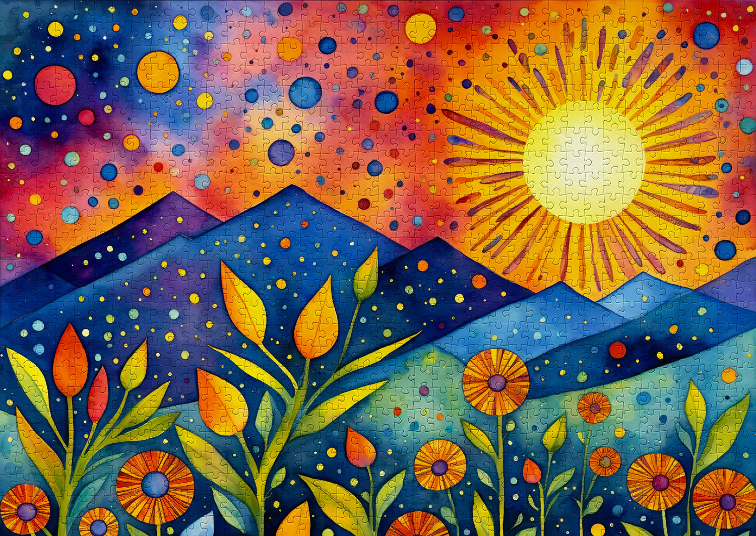 Enjoy- Sunset Rain (1000pcs)