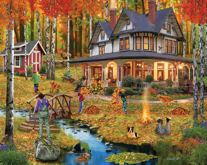 Feuilles d'automne, David MacLean (1000 pièces)