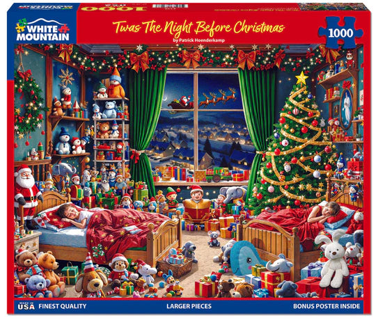 Twas The Night Before Christmas, Patrick Hoenderkamp (1000pcs)