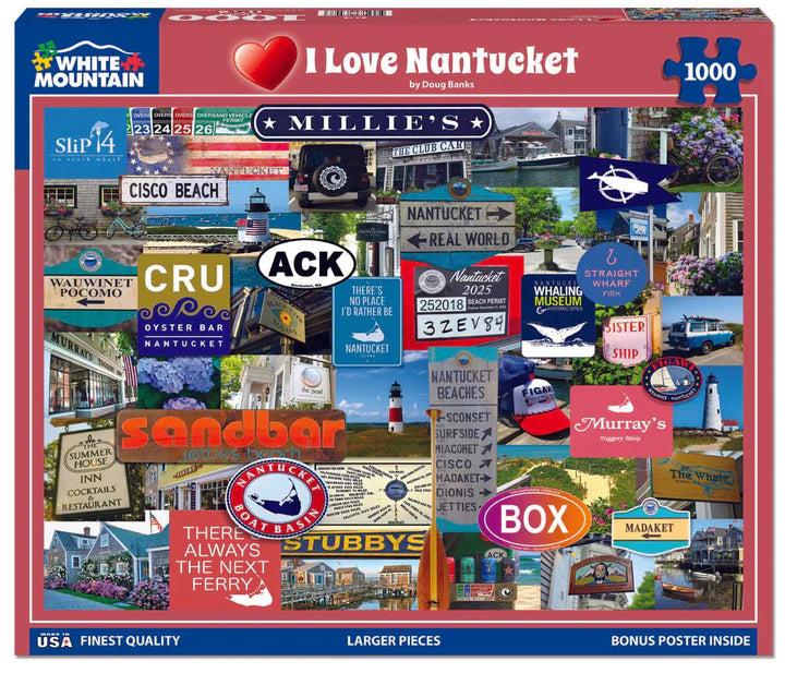 J'aime Nantucket, Doug Banks (1000 pièces)