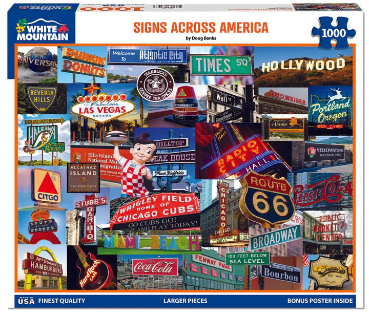 Signs Across America (1000pcs)