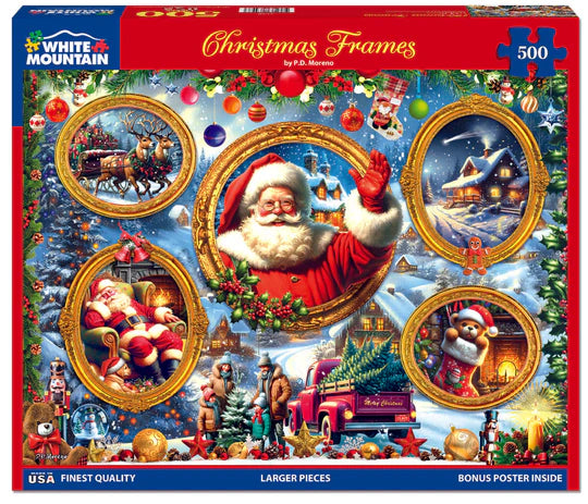 Cadres de Noël, PD Moreno (500 pièces)