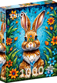 Bunny de jardin (1000pcs)