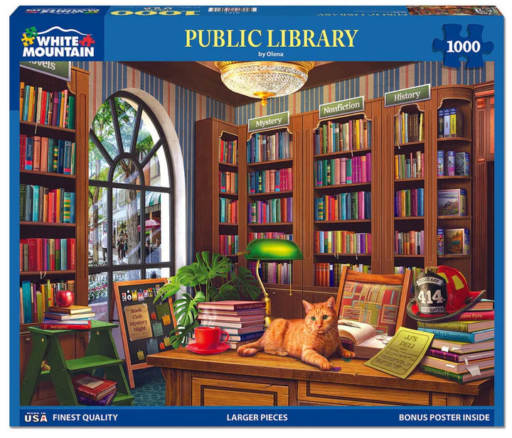 Bibliothèque publique (1000 exemplaires)