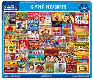 Plaisirs simples, Steve Cameron (1000 pièces)