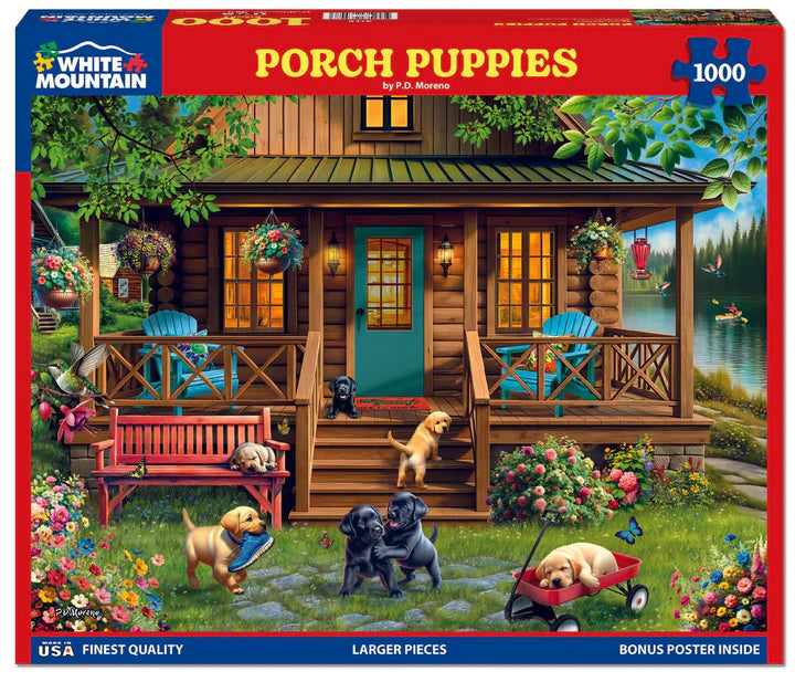 Chiots de porche, PD Moreno (1000 pièces)