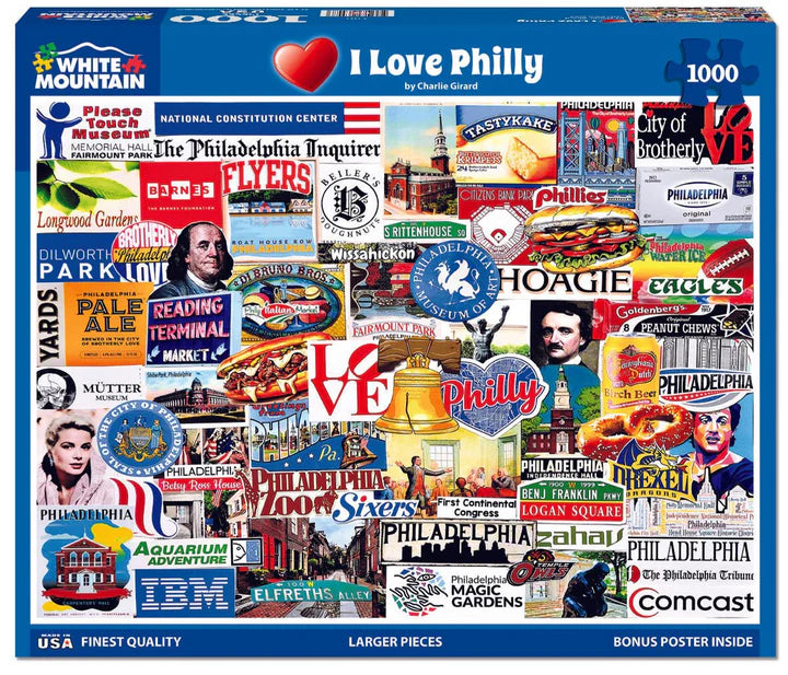 J'aime Philadelphie, Charlie Girard (1000 pièces)