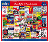 US Maps & Travel Guides, Charlie Girard (1000pcs)