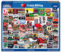 I Love Hiking, Charlie Girard (1000pcs)