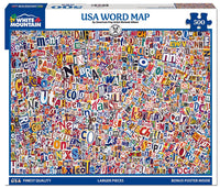 DMG USA World Map (500pcs) (DAMAGED BOX)