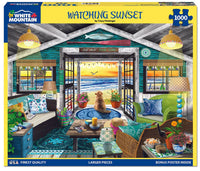 Watching Sunset, Tracy Flickinger (1000pcs)
