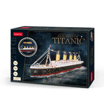 LED Titanic (puzzle 3D) (266pcs)