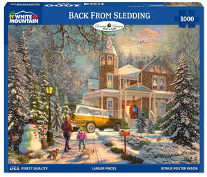 Back From Sledding, Dominic Davison (1000pcs)