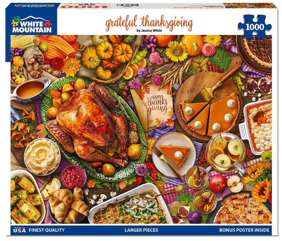 Grateful Thanksgiving, Jessica White (1000pcs)