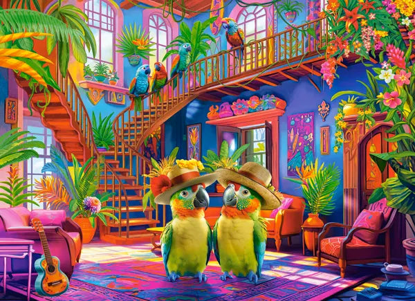 Perroquets dans le paradis (200pcs)