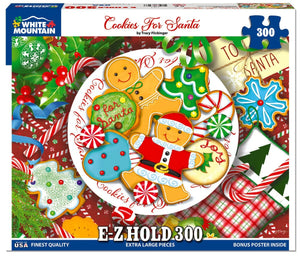 Cookies for Santa, Tracy Flickinger (300pcs) (EZ Hold)