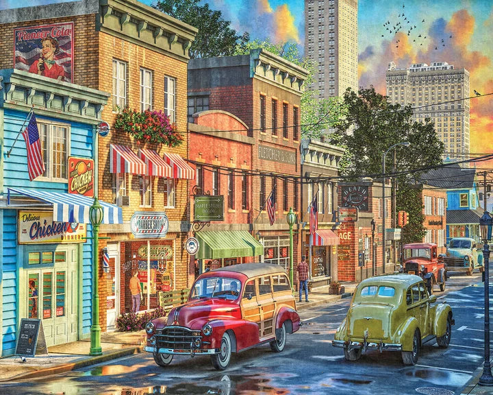 Mainstreet Afternoon, Dominic Davison (1000pcs)