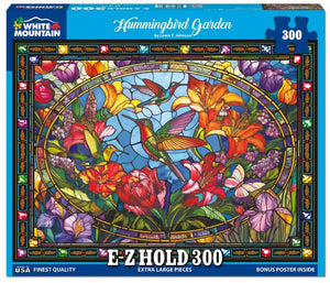 Hummingbird Garden, Lewis T Johnson (300pcs) (EZ Hold)