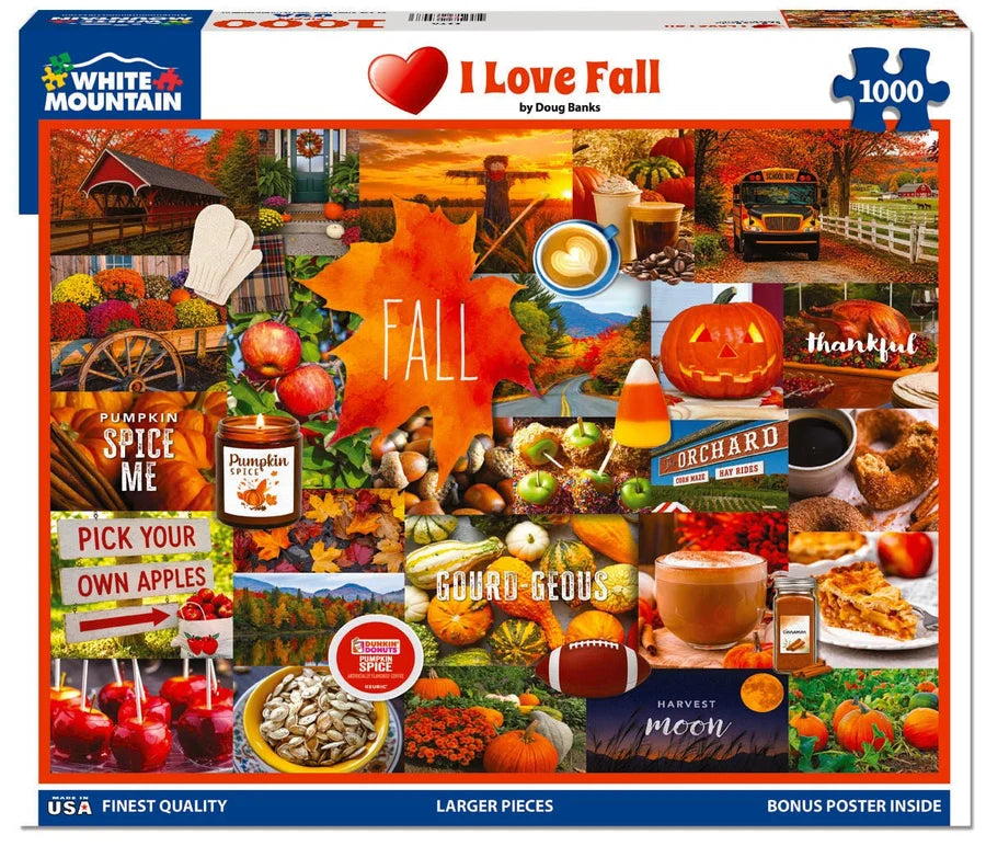 I Love Fall, Doug Banks (1000pcs)