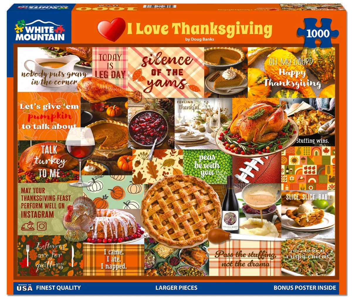 I Love Thanksgiving, Doug Banks (1000pcs)