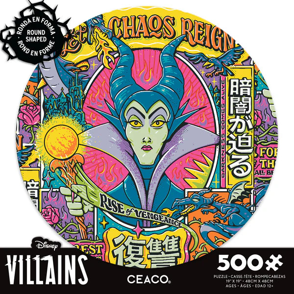 Disney - Malificient (500pcs) (ROUND)